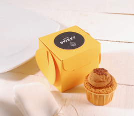 Involucri per Muffin pirottini di Carta Fodere per Cupcake Turbobm Scatole per Cupcake 50 Pezzi Cupcake riutilizzabili per Muffin per Dessert della Festa Nuziale 