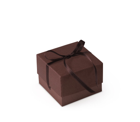 Schöne Geschenkbox mit Deckel und Schleife
