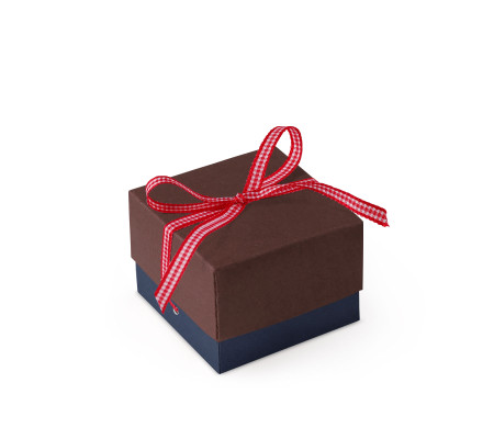 Schöne Geschenkbox mit Deckel und Schleife