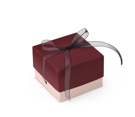 Schöne Geschenkbox mit Deckel und Schleife