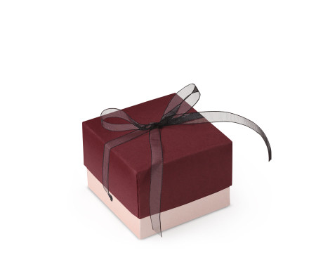 Schöne Geschenkbox mit Deckel und Schleife