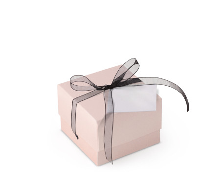 Bonita Caja Regalo con Tapa y Lazo Decorativo