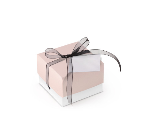 Schöne Geschenkbox mit Deckel und Schleife