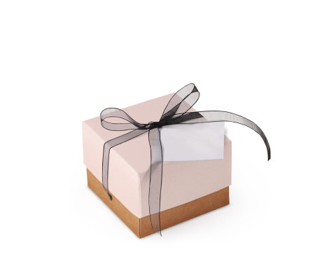 Bonita Caja Regalo con Tapa y Lazo Decorativo