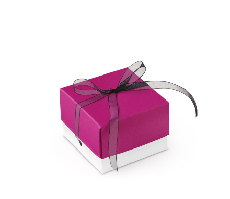 Pretty Gift Box with Lid and Decorative Bow