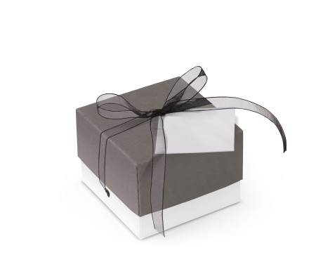 Schöne Geschenkbox mit Deckel und Schleife