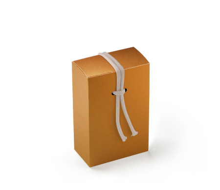 Cardboard Gift Box with a Very Original Fastener