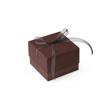 Schöne Geschenkbox mit Deckel und Schleife