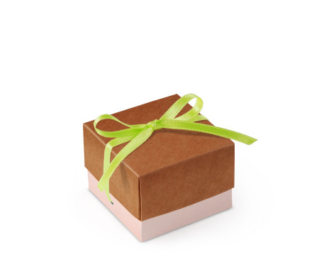 Bonita Caja Regalo con Tapa y Lazo Decorativo