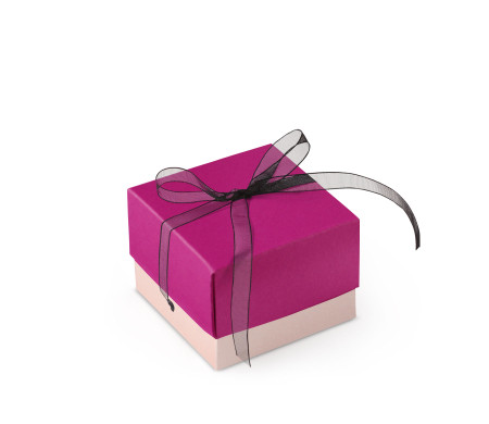 Jolie Boîte Cadeau avec Fermeture et Noeud Décoratif