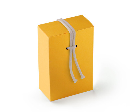Cardboard Gift Box with a Very Original Fastener