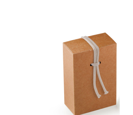 Cardboard Gift Box with a Very Original Fastener