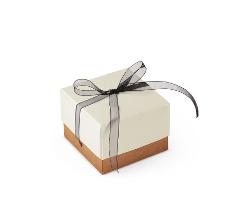 Pretty Gift Box with Lid and Decorative Bow