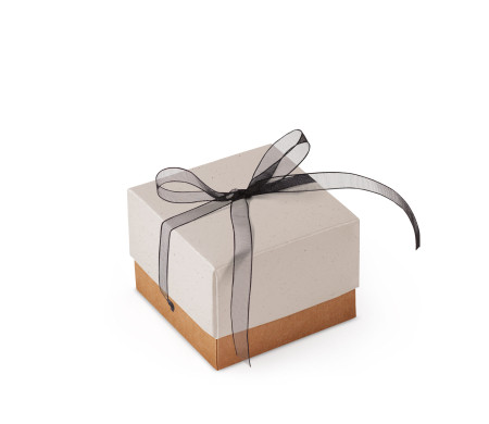 Pretty Gift Box with Lid and Decorative Bow