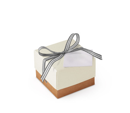 Pretty Gift Box with Lid and Decorative Bow