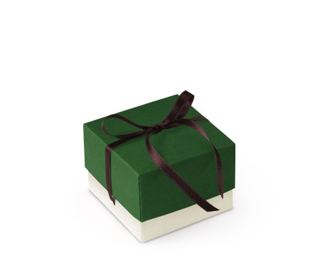 Graziosa Scatola Regalo con Coperchio e Fiocco Decorativo 