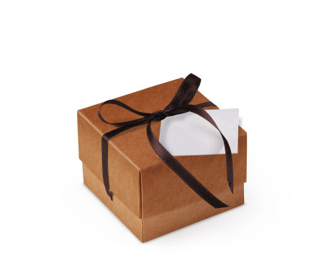 Jolie Boîte Cadeau avec Fermeture et Noeud Décoratif