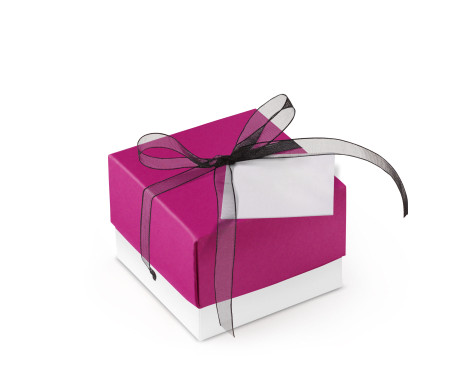 Jolie Boîte Cadeau avec Fermeture et Noeud Décoratif