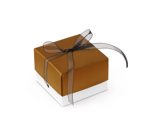 Pretty Gift Box with Lid and Decorative Bow