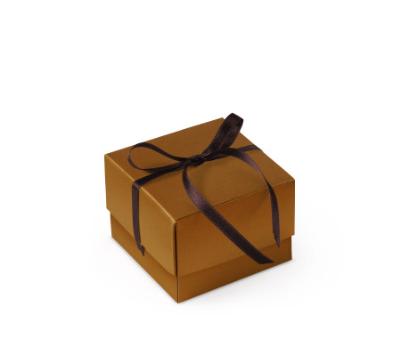 Graziosa Scatola Regalo con Coperchio e Fiocco Decorativo 