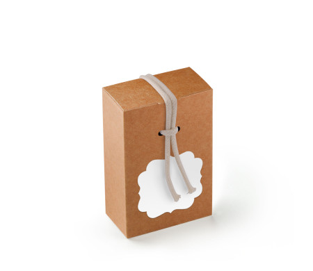 Cardboard Gift Box with a Very Original Fastener