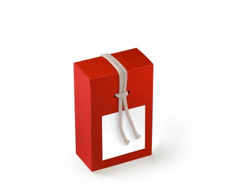 Cardboard Gift Box with a Very Original Fastener