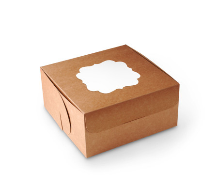 Original Cardboard Box for Cupcakes
