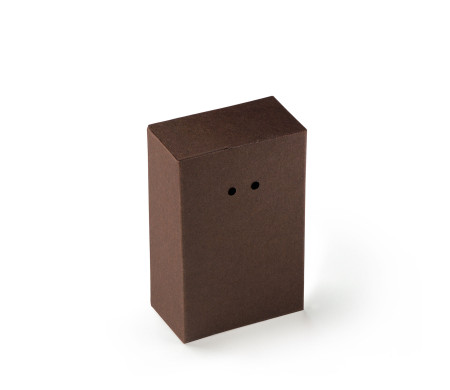 Geschenkverpackung aus Karton mit einem sehr Originellen Verschluß