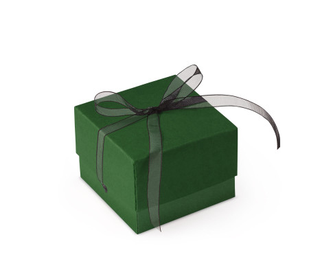 Graziosa Scatola Regalo con Coperchio e Fiocco Decorativo 