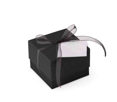 Pretty Gift Box with Lid and Decorative Bow