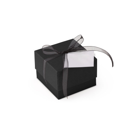Graziosa Scatola Regalo con Coperchio e Fiocco Decorativo 