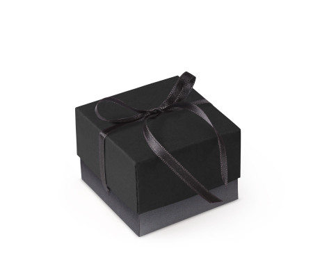 Graziosa Scatola Regalo con Coperchio e Fiocco Decorativo 