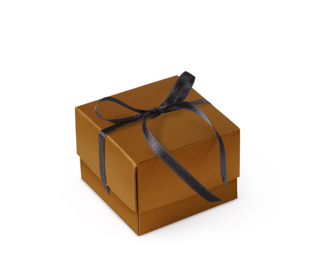 Schöne Geschenkbox mit Deckel und Schleife