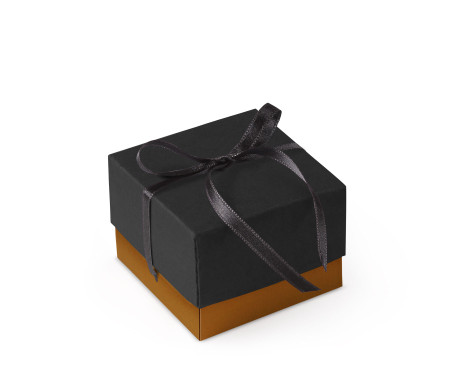 Schöne Geschenkbox mit Deckel und Schleife