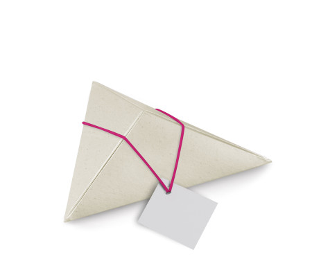 Caja Triangular de Cartón