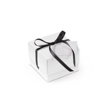 Schöne Geschenkbox mit Deckel und Schleife
