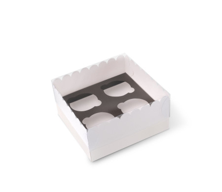 Caja para 4 Cupcakes