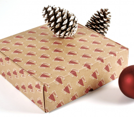 Cajas cuadradas para envíos 