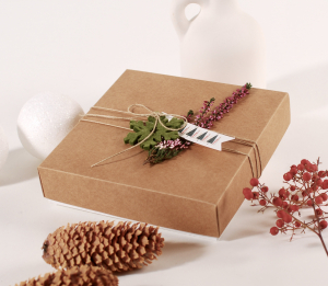  Caja para bombones eco navidad