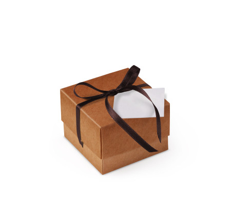 Schöne Geschenkbox mit Deckel und Schleife