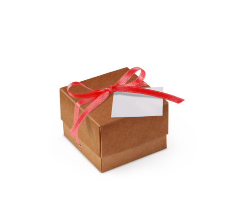 Bonita Caja Regalo con Tapa y Lazo Decorativo