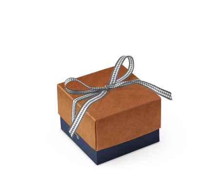 Schöne Geschenkbox mit Deckel und Schleife