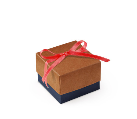 Jolie Boîte Cadeau avec Fermeture et Noeud Décoratif