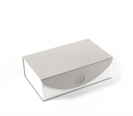 Sustainable rigid rectangular box