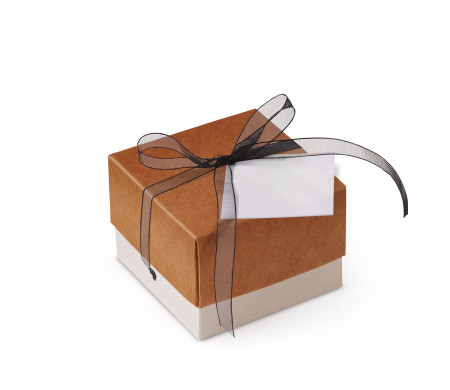 Jolie Boîte Cadeau avec Fermeture et Noeud Décoratif