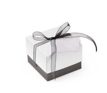 Pretty Gift Box with Lid and Decorative Bow