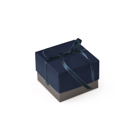 Graziosa Scatola Regalo con Coperchio e Fiocco Decorativo 