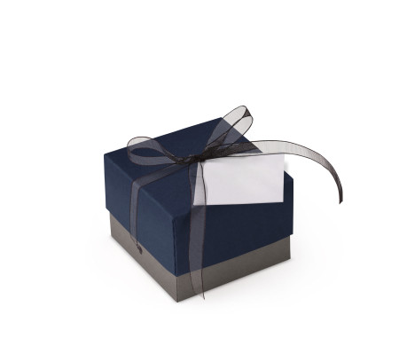 Schöne Geschenkbox mit Deckel und Schleife