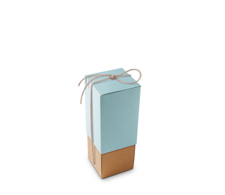 Kartonschachtel für Flaschen, ideal für Geschenke.