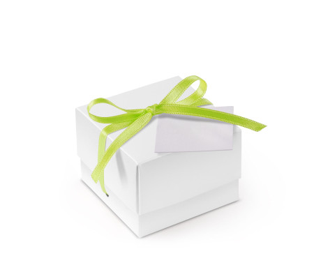 Schöne Geschenkbox mit Deckel und Schleife